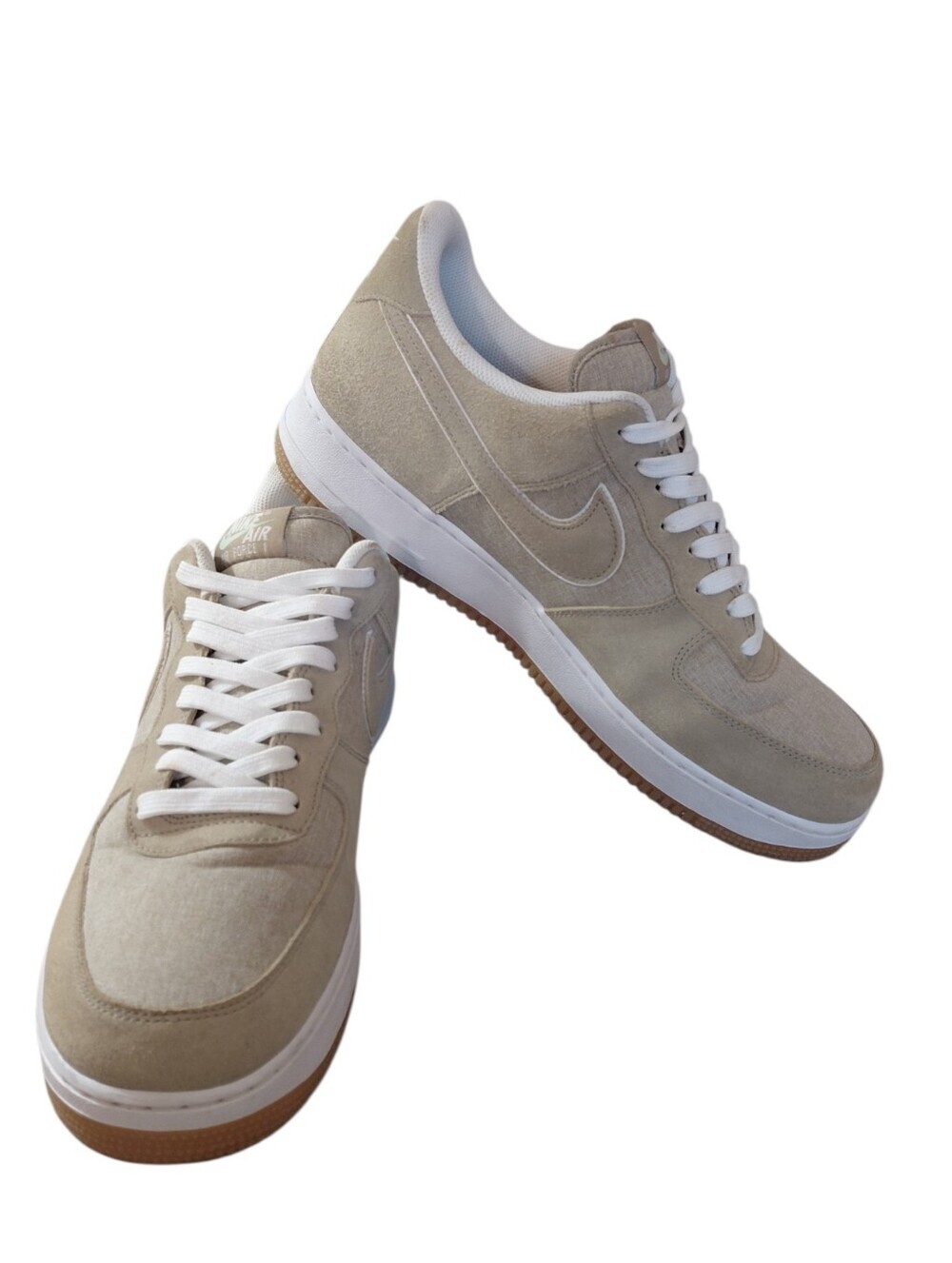 Nike Air Force 1 Tan Low-Top Sneakers Men's Size 12